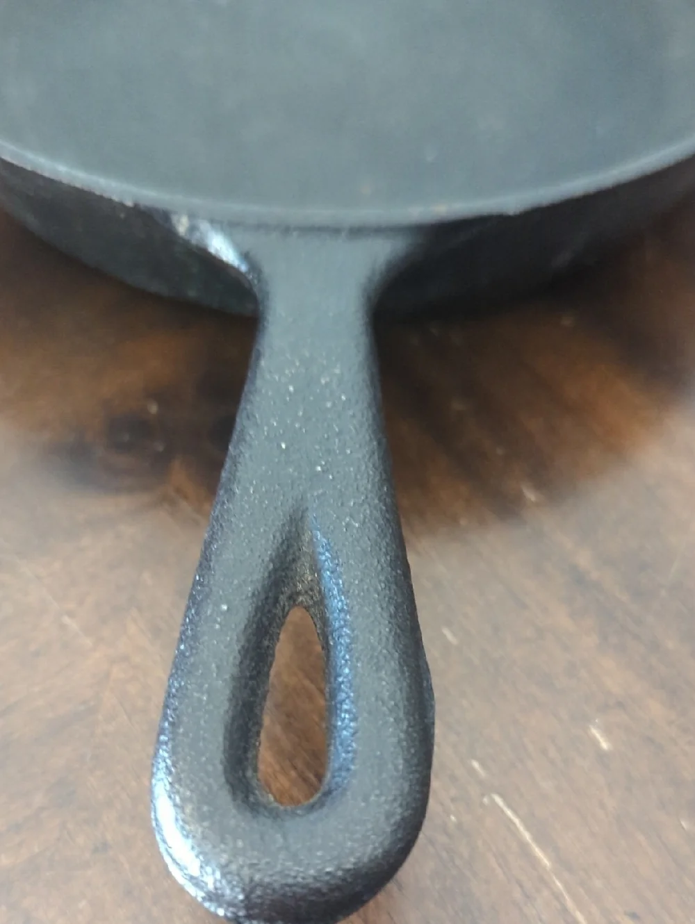 Vintage 8 Inch Korean Cast Iton Skillet